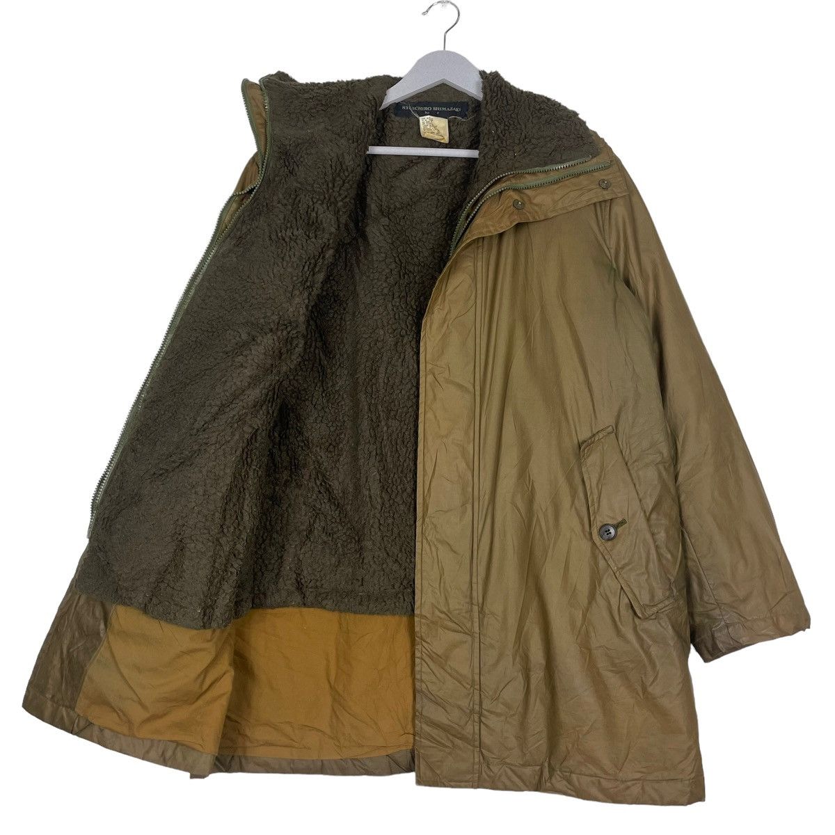 Ryuichiro Shimazaki 💥RYUICHIRO SHIMAZAKI WAXED BAGGY JACKET Size US M / EU 48-50 / 2 - 8 Thumbnail