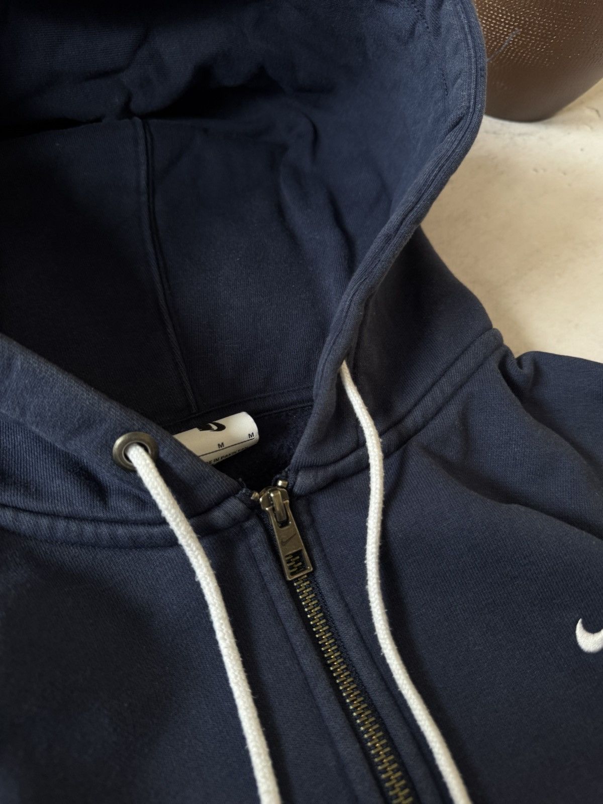 Nike × Vintage NIKE LAB VINTAGE 00s OVERSIZE BAGGY ZIP HOODIE CENTER LOGO Size US M / EU 48-50 / 2 - 5 Thumbnail