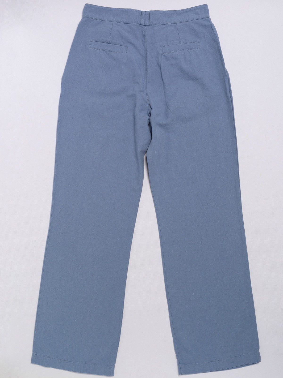 Other Brora Cotton Linen Sky Blue Trousers Pants Size 27" / US 4 / IT 40 - 2 Thumbnail