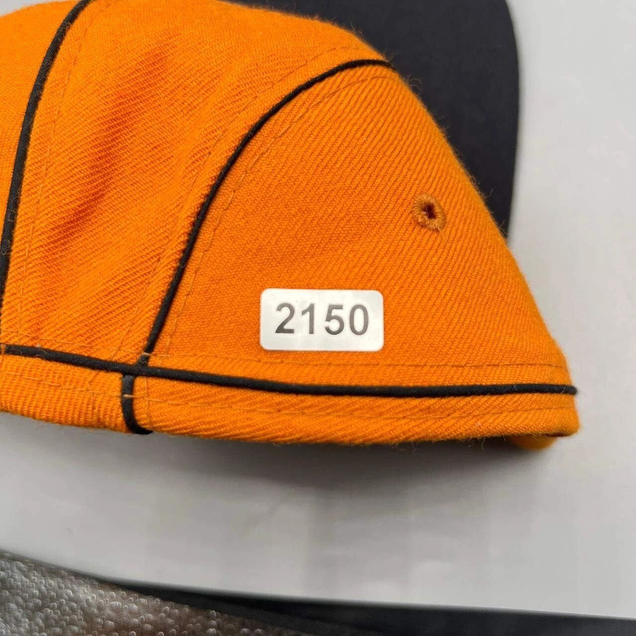Starter × Vintage Charlotte Hornets Hat Men Orange Black Snap Back Cap Wool Size ONE SIZE - 9 Thumbnail