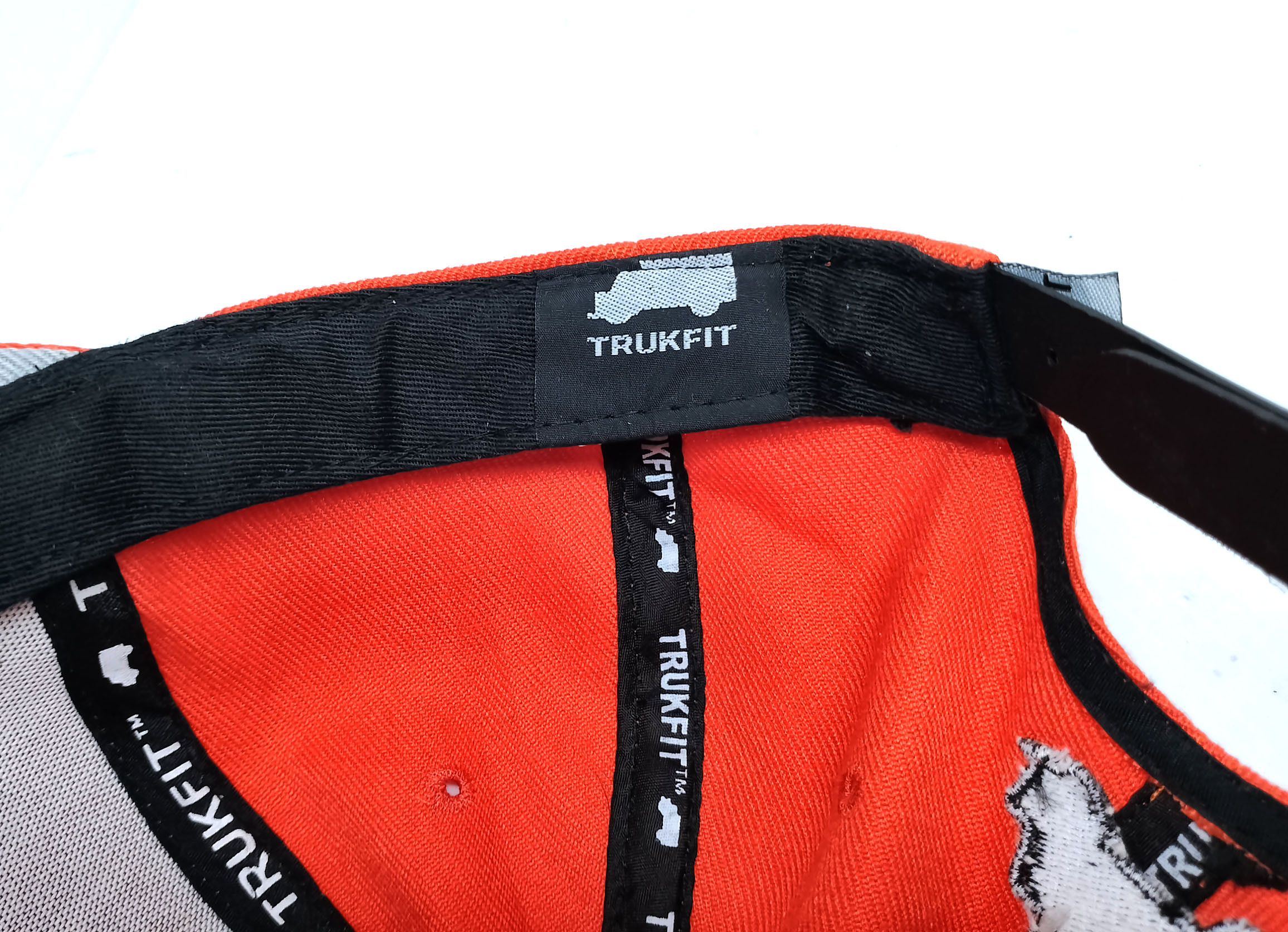 TRUKFIT Trukfit Orange Flat Brim Cap One Size Snapback Hat Size ONE SIZE - 11 Thumbnail