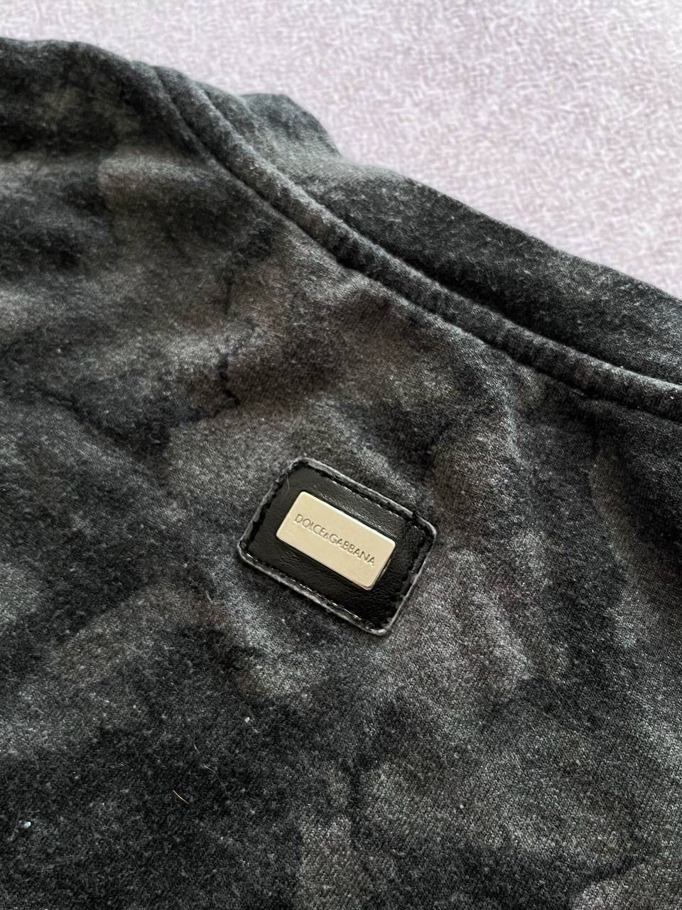Dolce & Gabbana × Vintage Vintage Dolce & Gabbana Black Camo T-shirt Y2K XS Size US XS / EU 42 / 0 - 7 Thumbnail