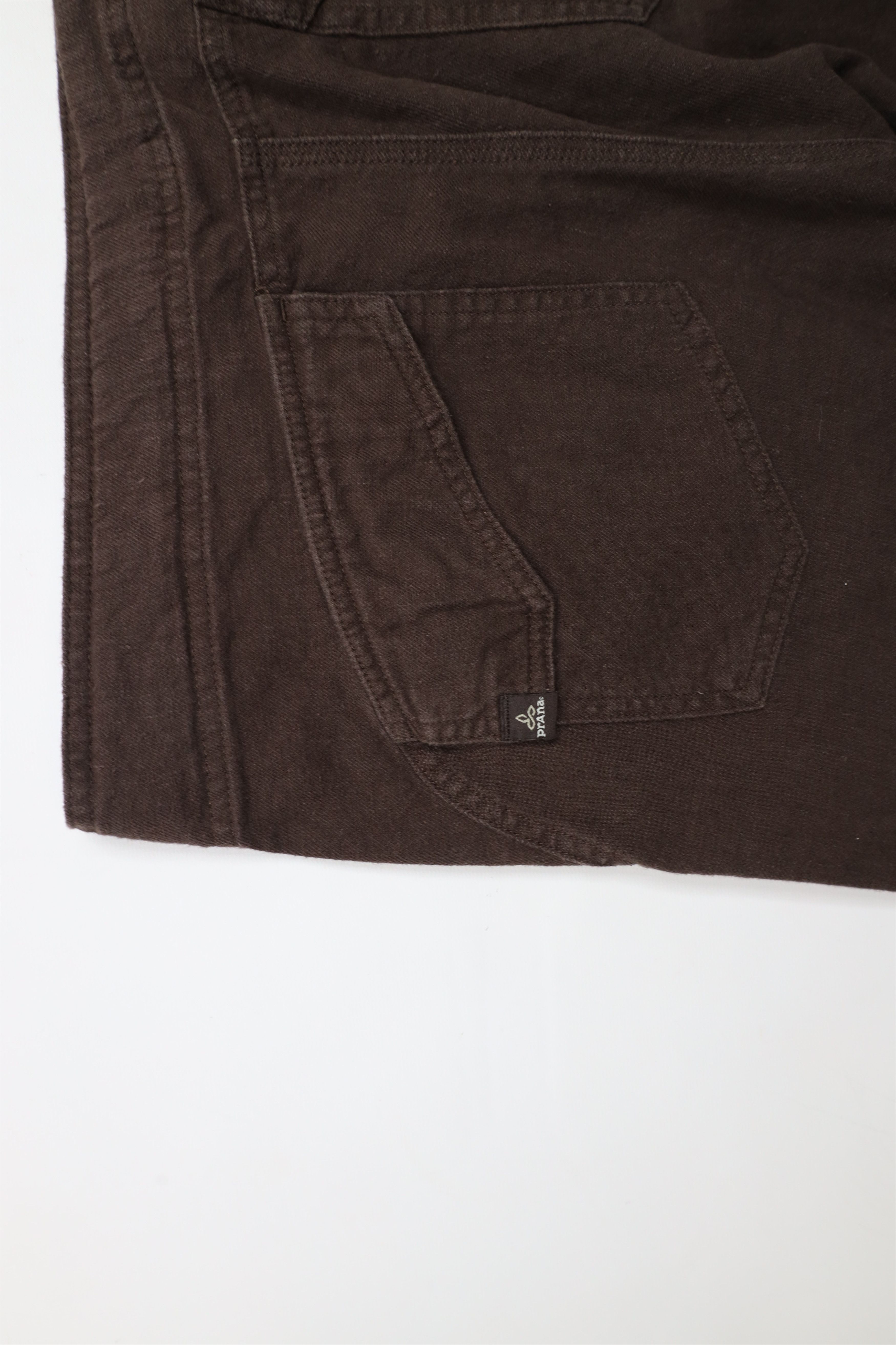 Prana × Vintage prAna Breathe Belted Hemp Organic Cotton Blend Hiking Pants Size US 36 / EU 52 - 14 Thumbnail