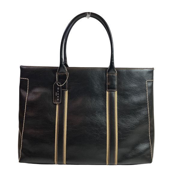 Other Other Rocco Leather Tote Bag Leather Tote Bag Size ONE SIZE - 1 Thumbnail