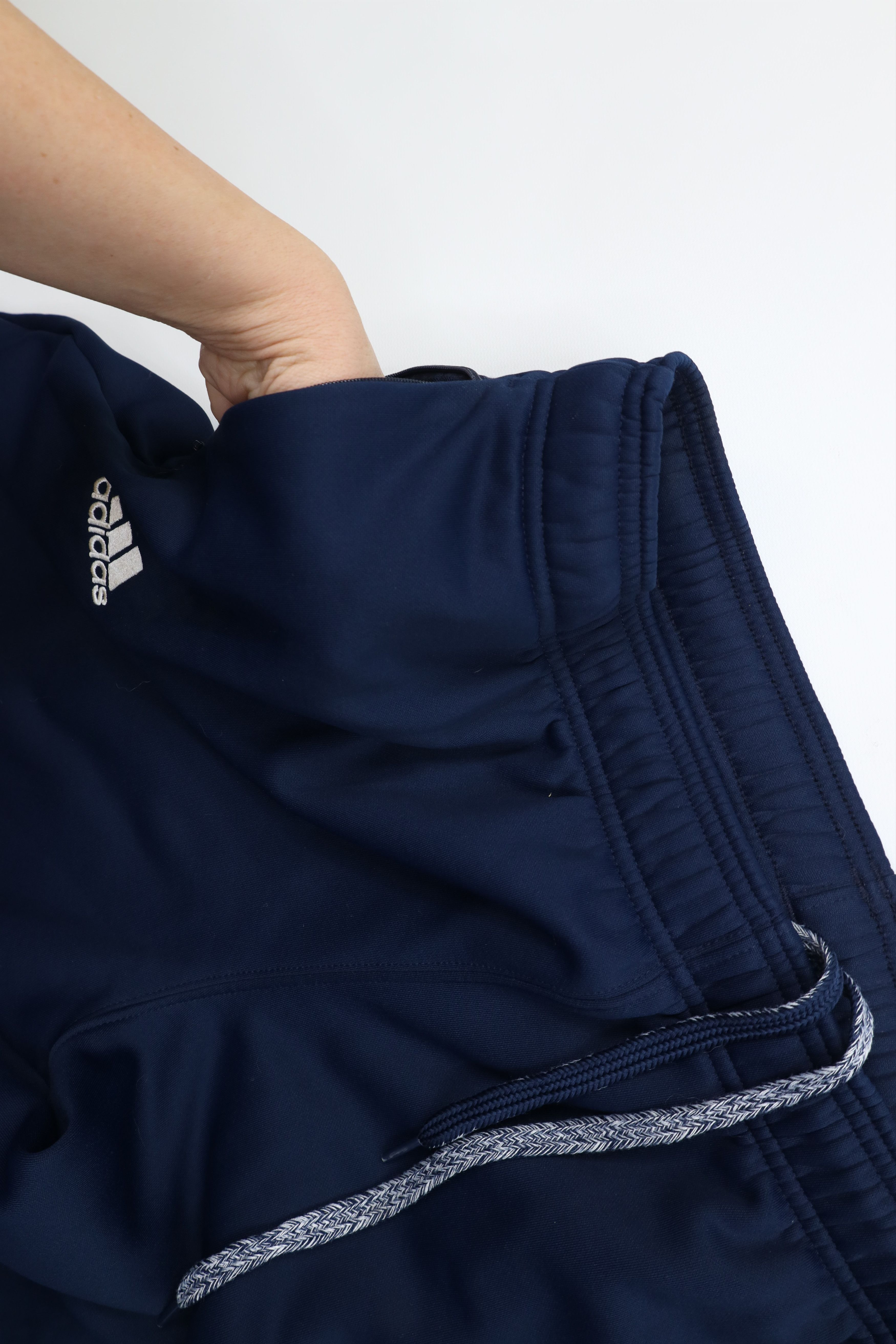Adidas Vintage Adidas University of Michigan Football Sweatpants Size 36" / US 14 / IT 50 - 9 Thumbnail