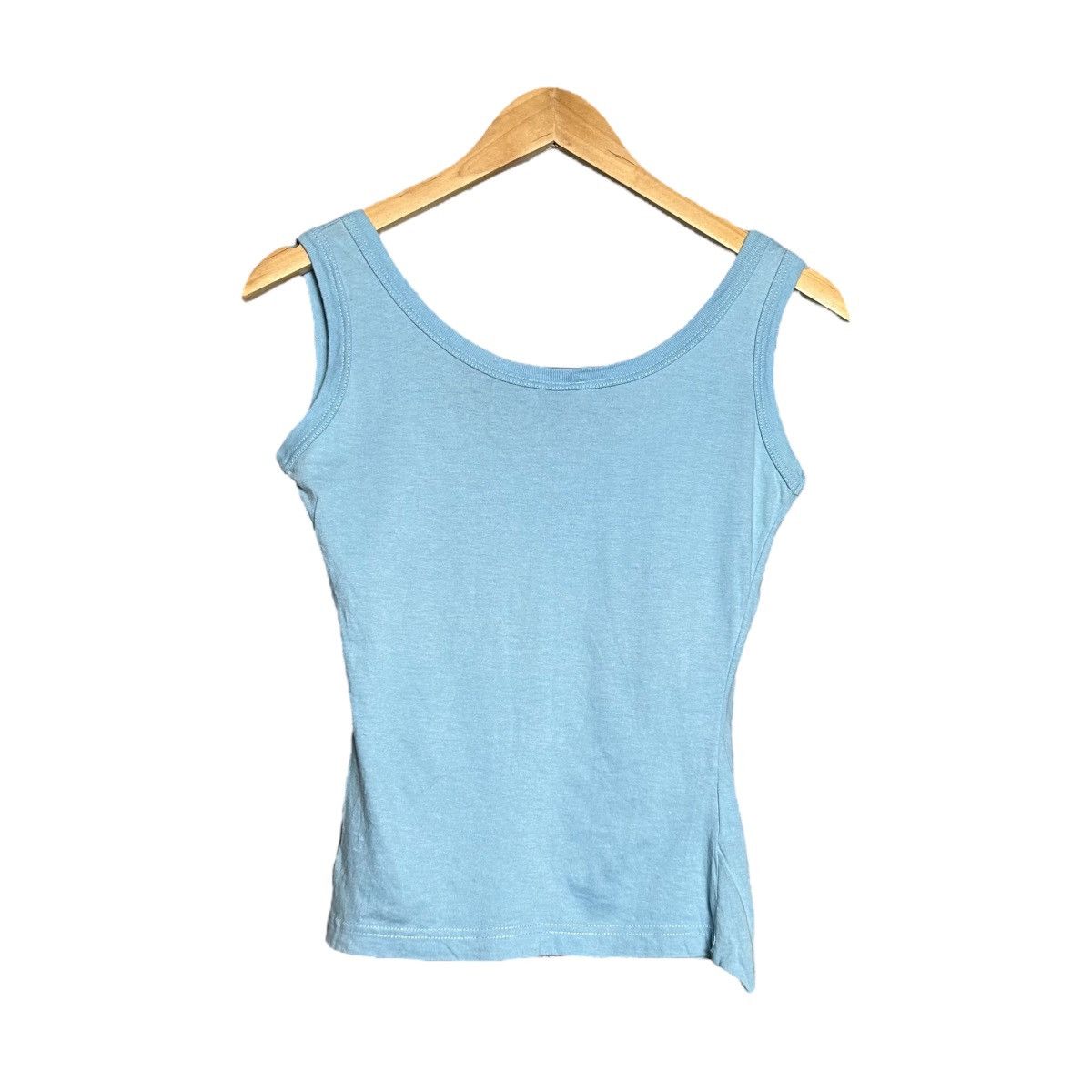 Versace Vintage Versace Big Logo Tank Top Size ONE SIZE - 2 Thumbnail