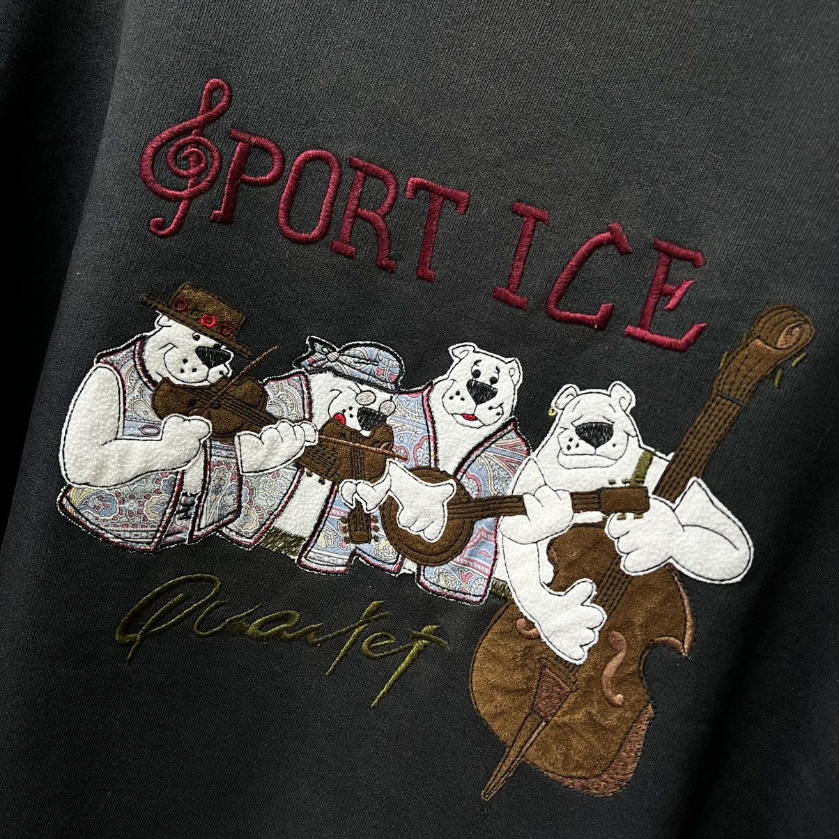 Iceberg × Vintage Vintage 90s Sport Ice by Iceberg Sweatshirt Size US XL / EU 56 / 4 - 7 Thumbnail