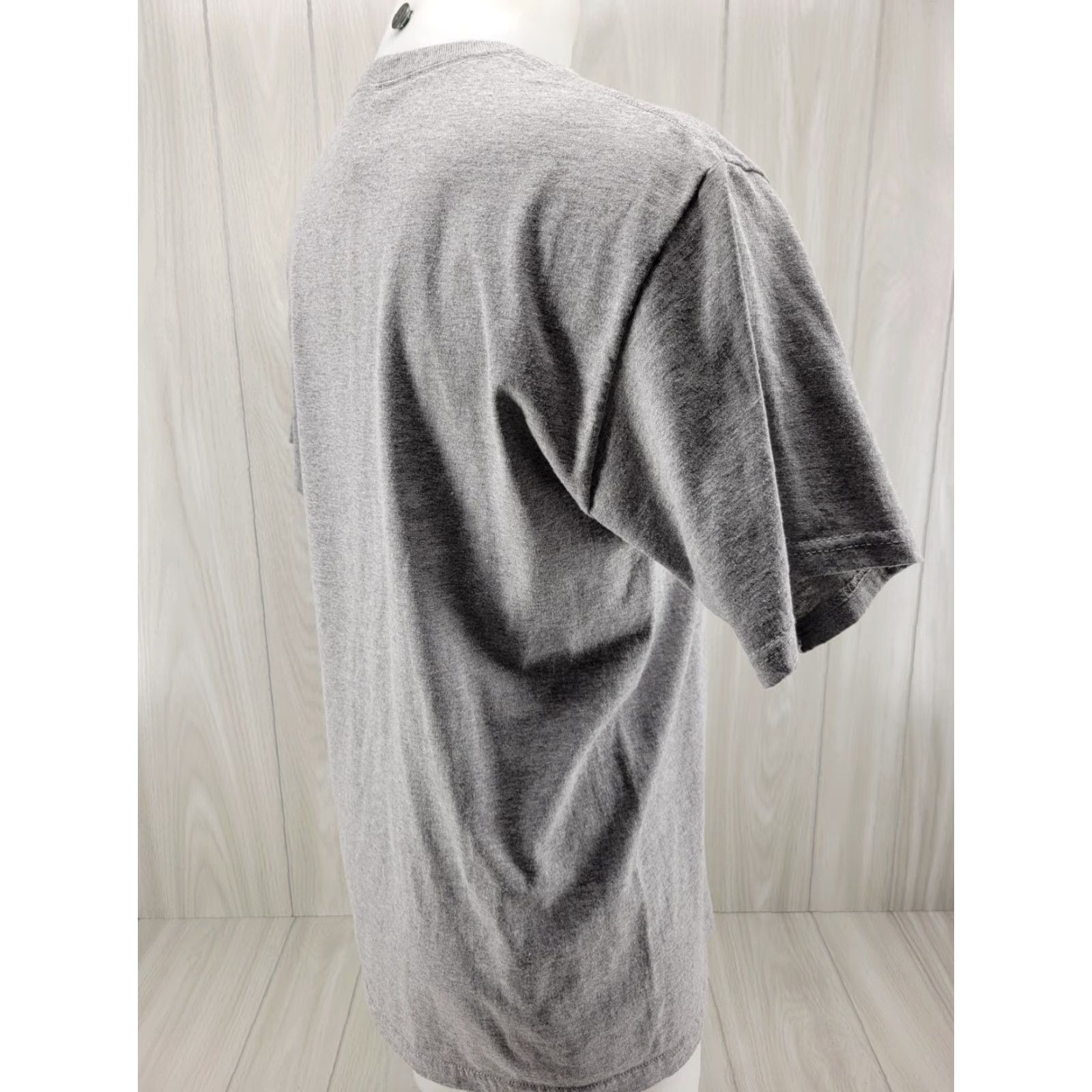 Jerzees JERZEES Line Life T Shirt Men’s Large Short Sleeve Gray Crew Neck Cotton Vintage No Size US L / EU 52-54 / 3 - 7 Thumbnail
