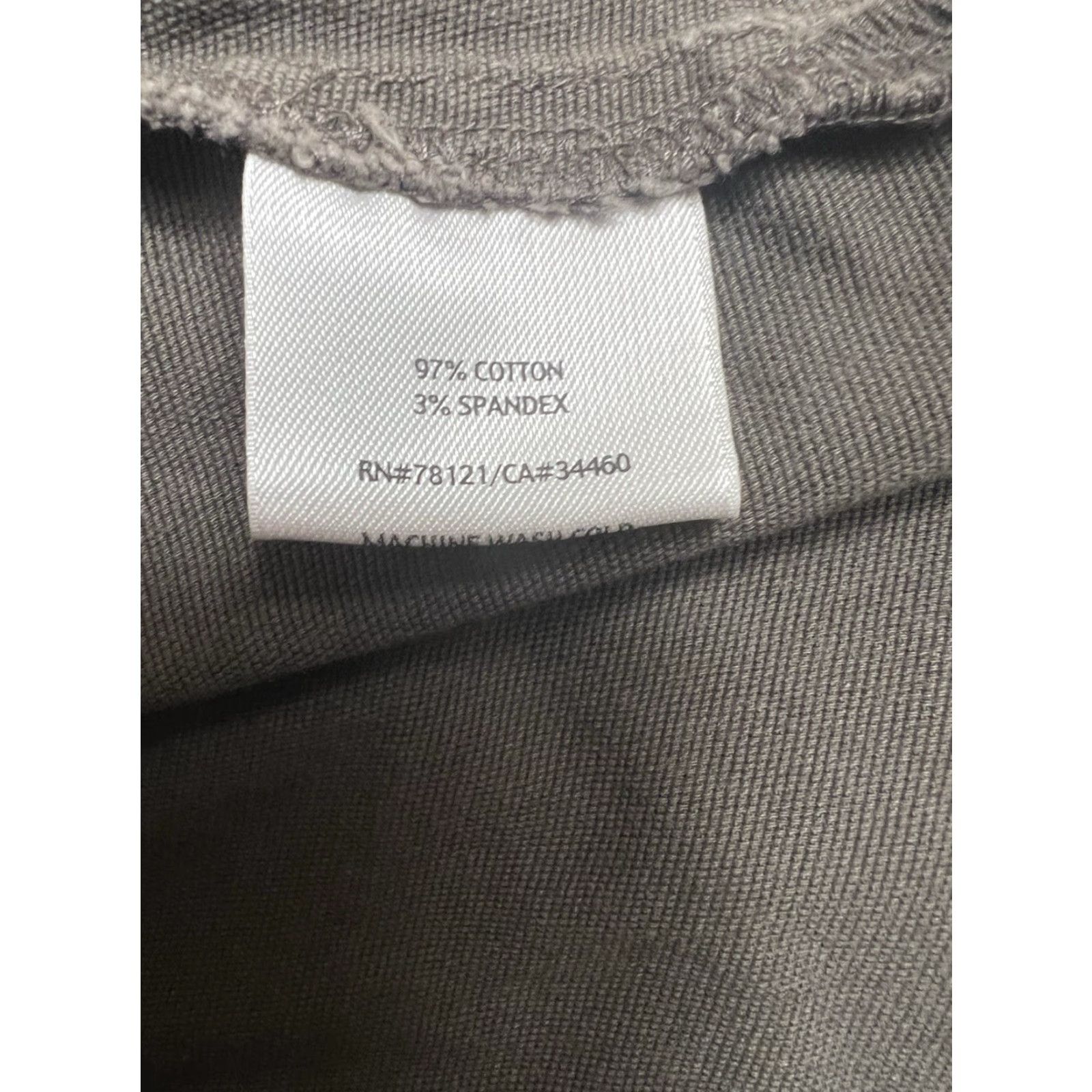 Eileen Fisher Eileen Fisher Pants Ankle City Preppy Regular Brown Cotton Elastane Twill Zip Ankle Pants M Women's Size 32" / US 10 / IT 46 - 8 Thumbnail