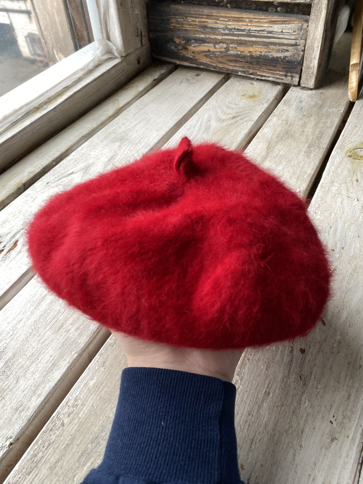 Designer × Kangol × Vintage Kangol England Vintage 90s Wool Beret Hat Cap Size ONE SIZE - 3 Thumbnail
