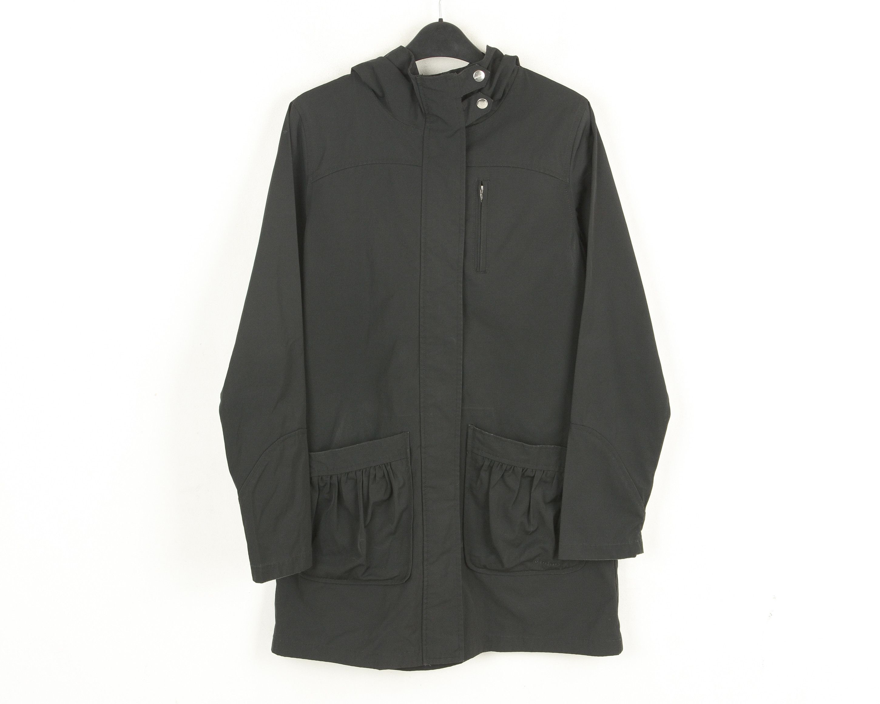 ELVINE MARTIN Womens M Coat UK 12 Jacket US 8 Hooded Rain Cotton Size M / US 6-8 / IT 42-44 - 1 Thumbnail