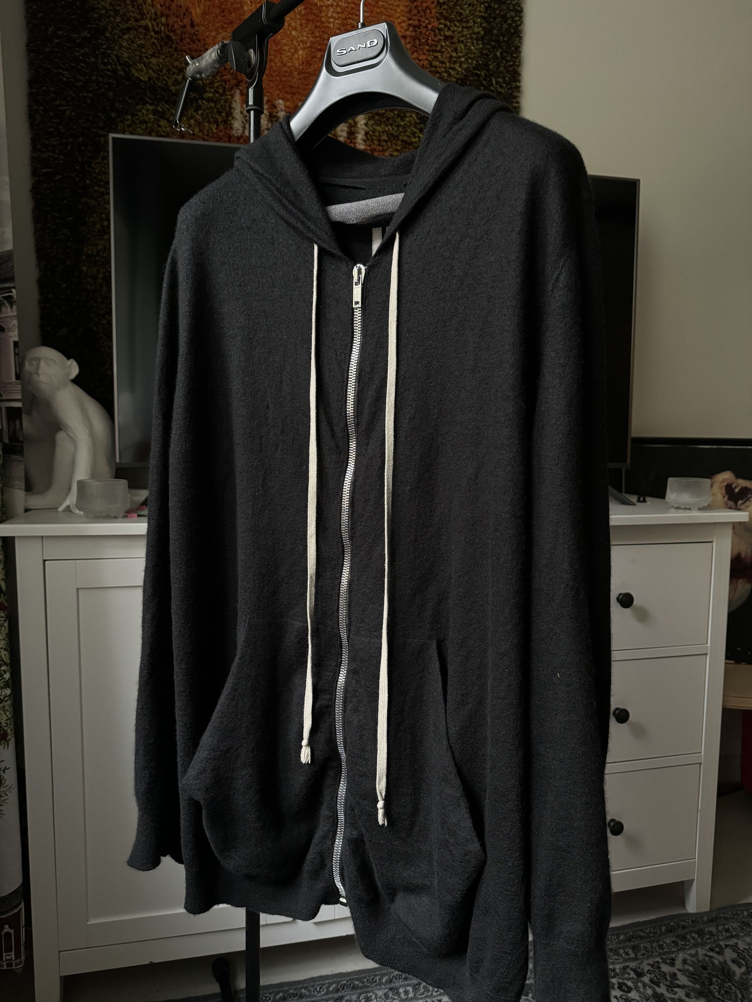 Rick Owens Cashmere Hoodie | Grailed