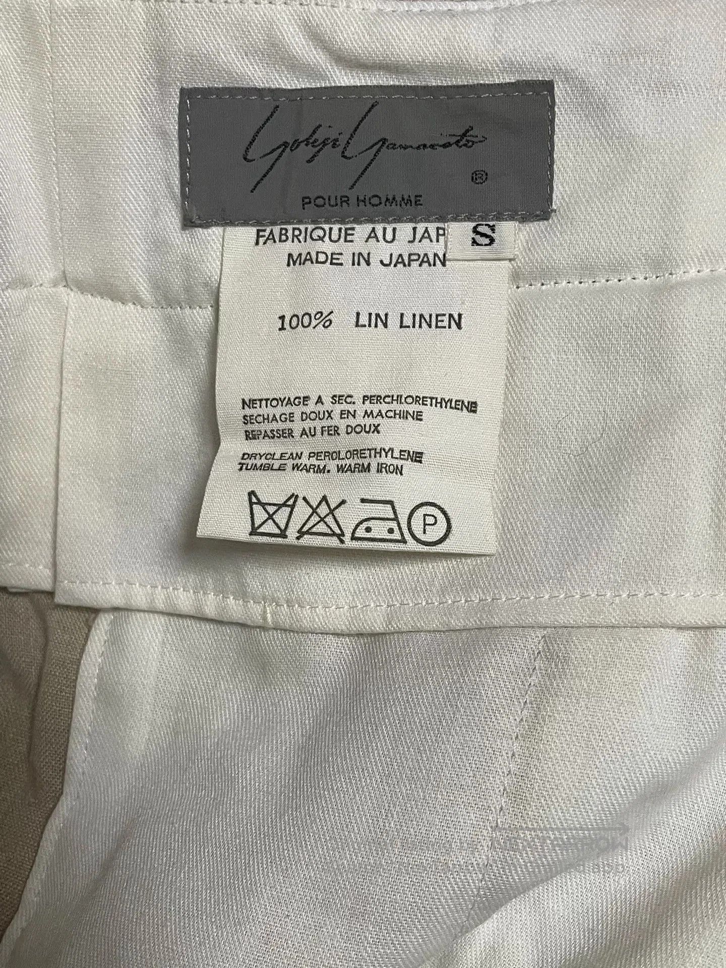 Yohji Yamamoto yohji yamamoto 80s linen long pants. Size US 40 / EU 56 - 4 Thumbnail