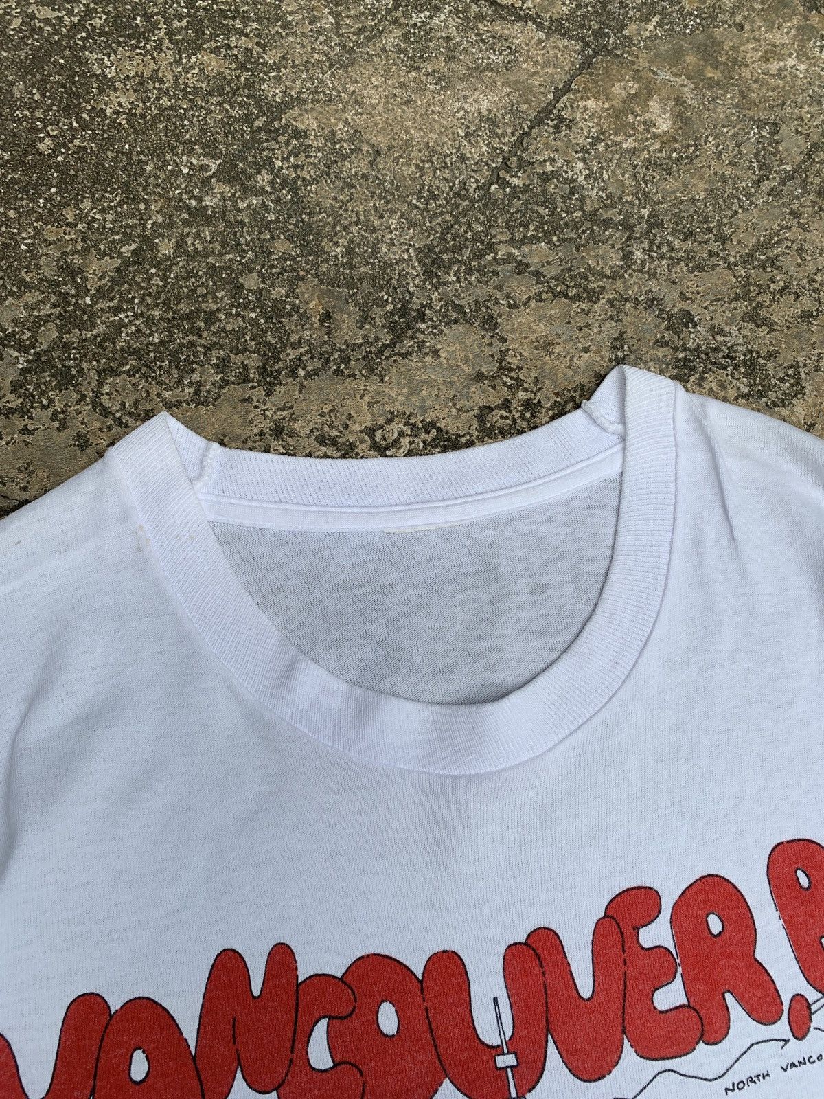 Vintage 1990s Vintage Vancouver BC Canada States Art Graphic Tee Size US M / EU 48-50 / 2 - 5 Thumbnail