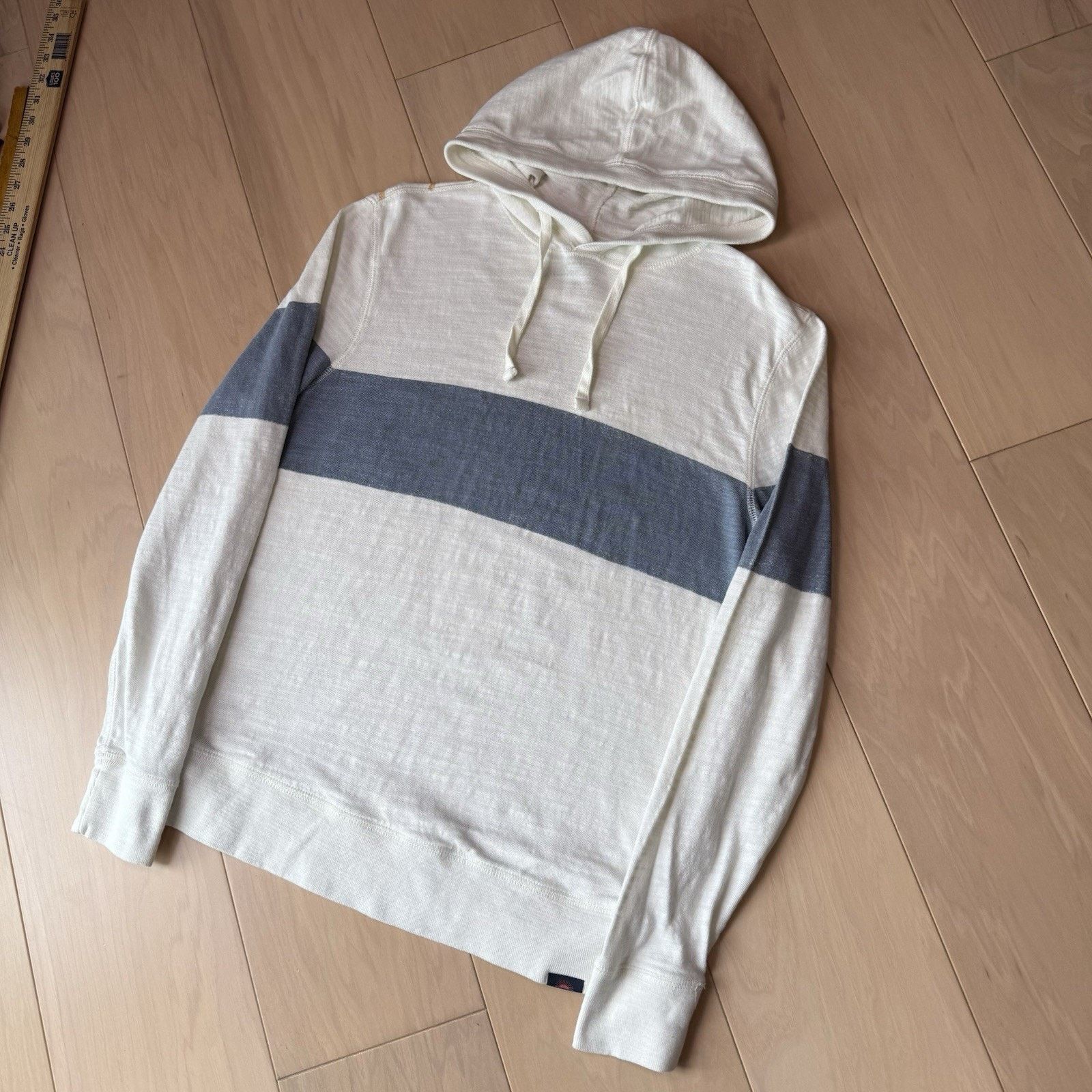 Faherty Faherty Sunwashed Sunray Organic Hoodie Medium White Cotton Size US M / EU 48-50 / 2 - 9 Thumbnail