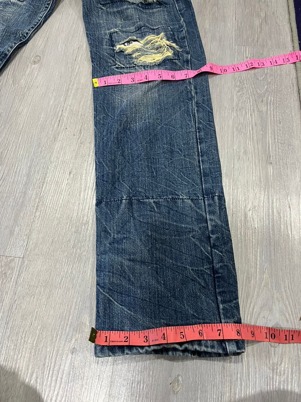 Hysteric Glamour Vintage JEANS BEAR Distressed Denim Size US 28 / EU 44 - 5 Thumbnail