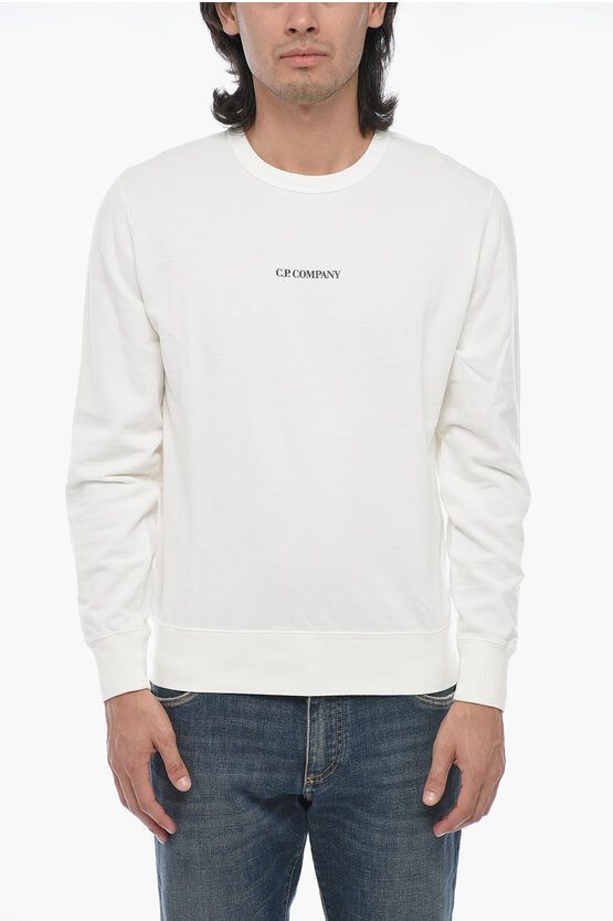 o1y1224 Logo Crewneck T-Shirt in White