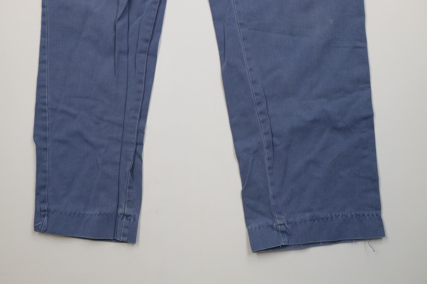 Vintage Vintage 70s 80s Streetwear Workwear Mechanic Pants Blue USA Size US 34 / EU 50 - 4 Thumbnail