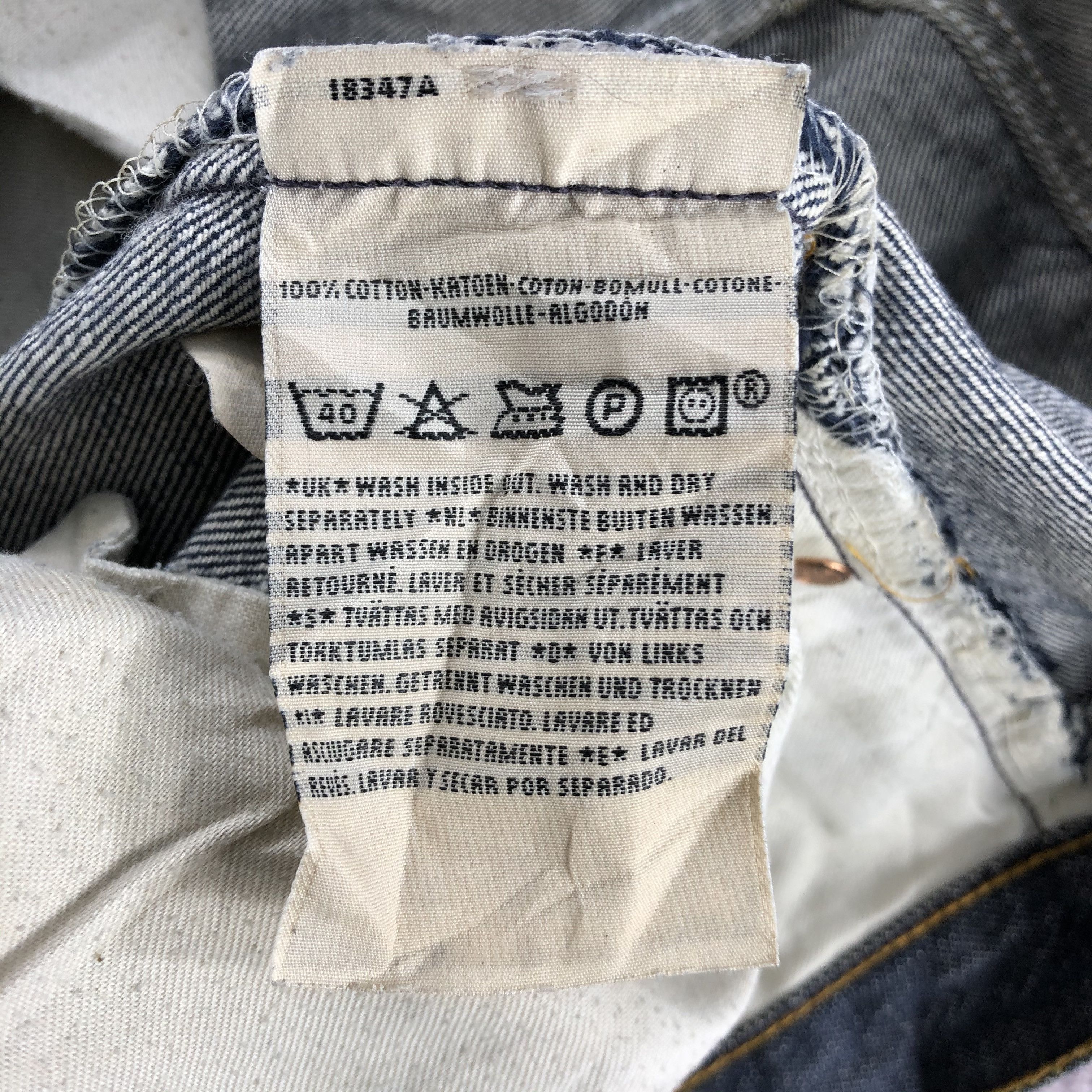 Levi's × Vintage Vintage Levis 501 Jeans-JM2503 Size US 31 - 16 Thumbnail