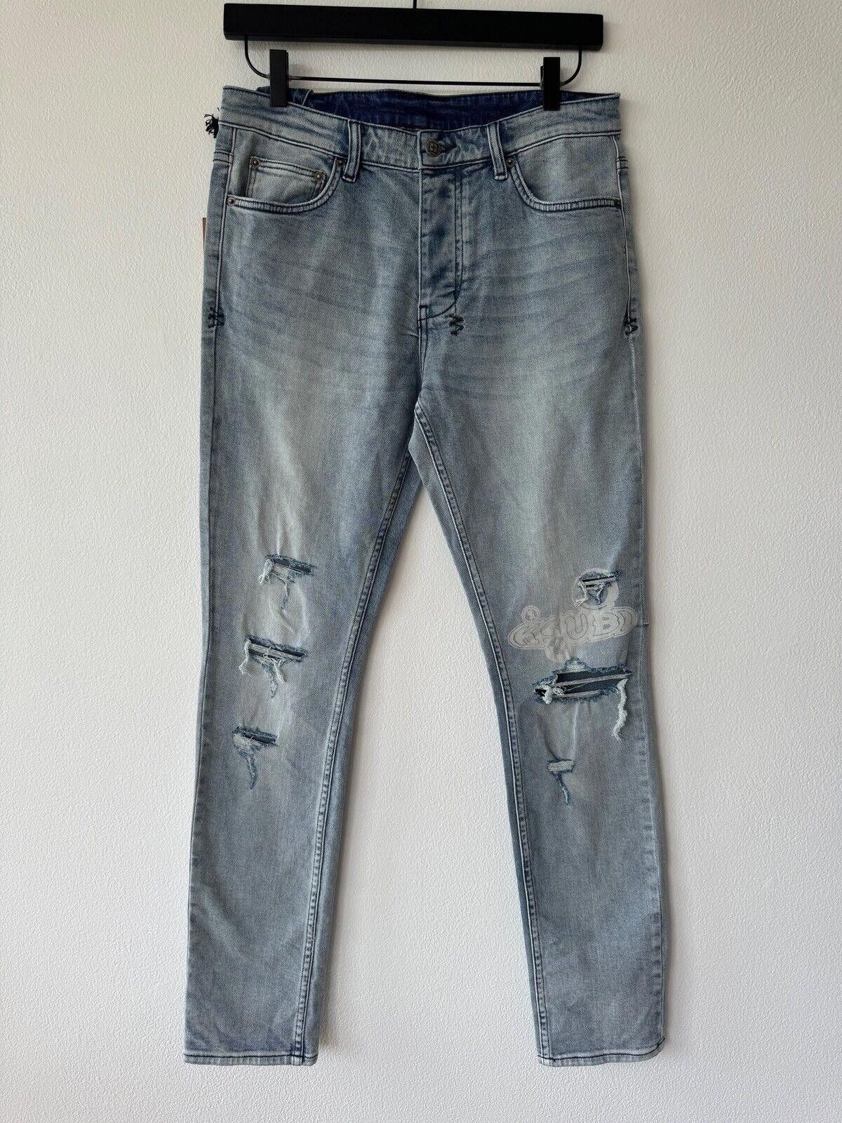 Ksubi Ksubi mens denim jean jeans chitch 32 blue philly pill Size US 32 / EU 48 - 1 Thumbnail