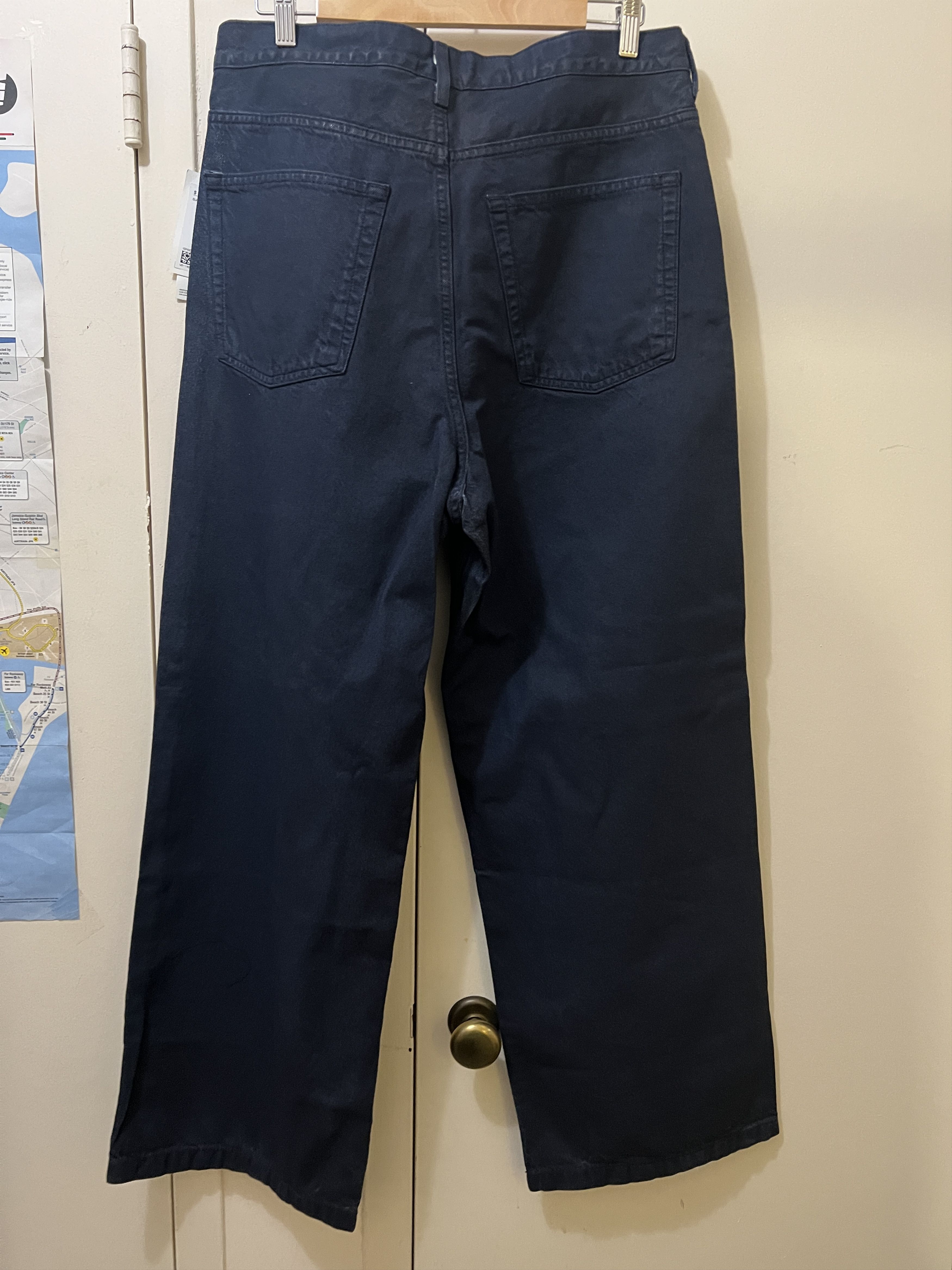 Cos COS VOLUME sprayed wide leg jeans Size US 30 / EU 46 - 8 Thumbnail