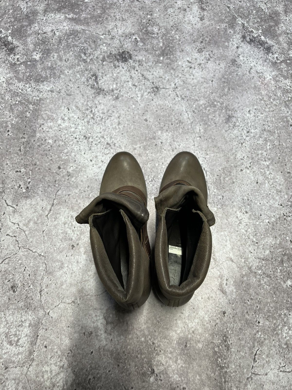A.S.98 A.S.98 Brown Leather Avantgarde Boho Grunge Boots Size: 39 Size US 9 / IT 39 - 5 Thumbnail