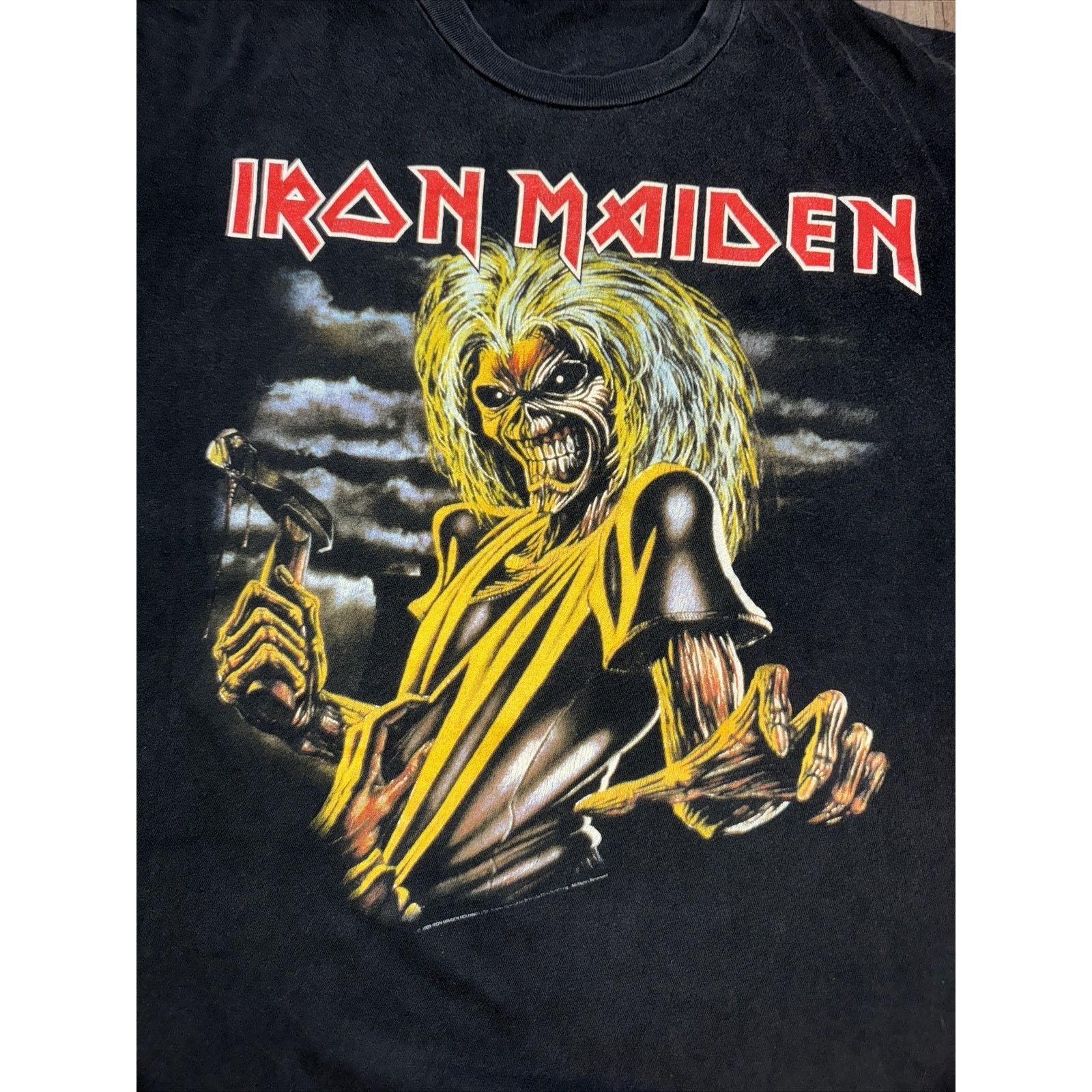 Band Tees × Iron Maiden Iron Maiden T-Shirt 2XL 25x27 Black 2005 Cut Tag Size US XXL / EU 58 / 5 - 2 Thumbnail