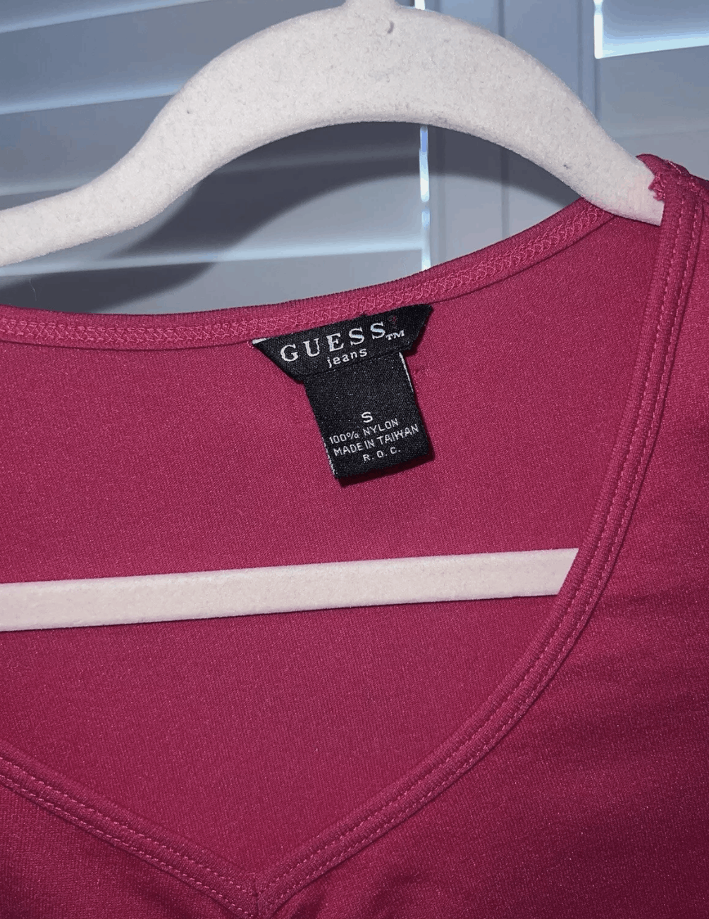 Guess Vintage Y2K Red Guess Top Size Small Size S / US 4 / IT 40 - 3 Thumbnail