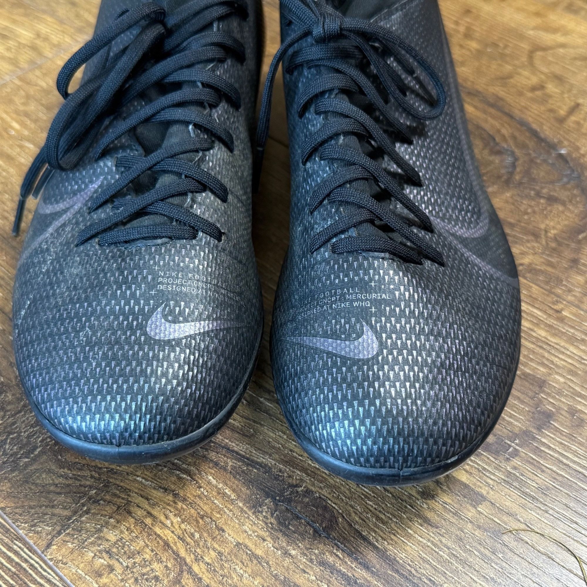 Nike Nike Mercurial Superfly Men's Soccer Cleats Black Sz. 5.5 Size US 5.5 / EU 38 - 5 Thumbnail