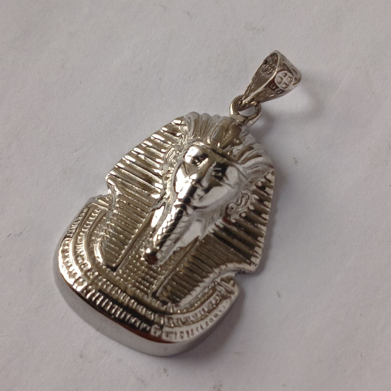 Sterling Silver 925 Sterling Silver Tutankhamun Pendant – Egyptian Pharaoh Size ONE SIZE - 5 Thumbnail