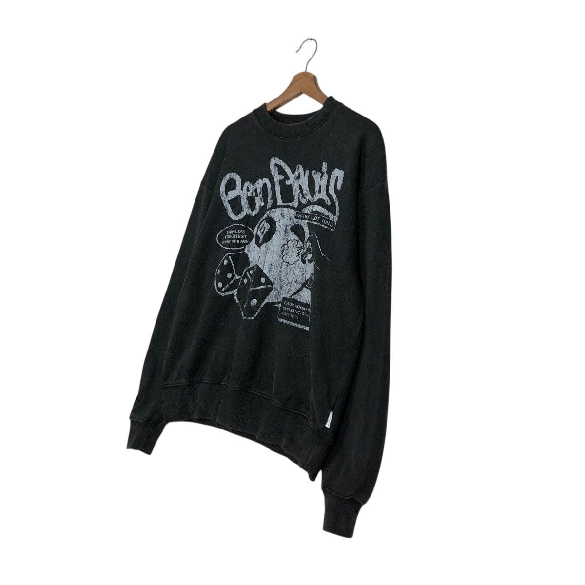 Japanese Brand 📌Vintage Sweatshirt Crewneck Ben Davis Big Logo Punk Style Size US M / EU 48-50 / 2 - 3 Thumbnail