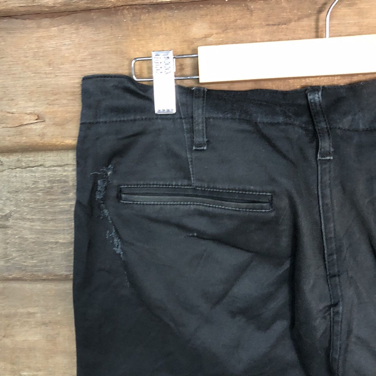 Japanese Brand × Vintage DL Back Number Black Casual Pants #S2796 Size US 29 - 12 Thumbnail