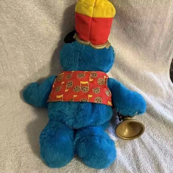 Other Tyco 1999 Trumpet Playing Cookie Monster Plush Sesame Size XS / US 0-2 / IT 36-38 - 2 Thumbnail