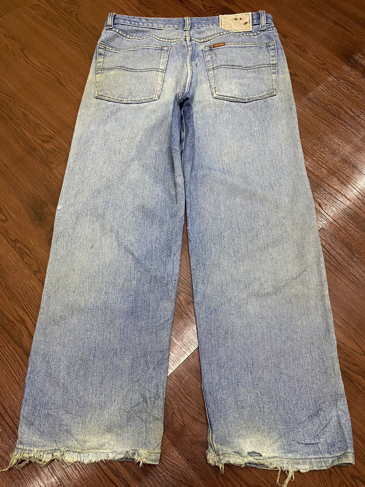 Big John Vintage Bigjohn Mud Wash Baggy Jeans Size US 32 / EU 48 - 2 Thumbnail