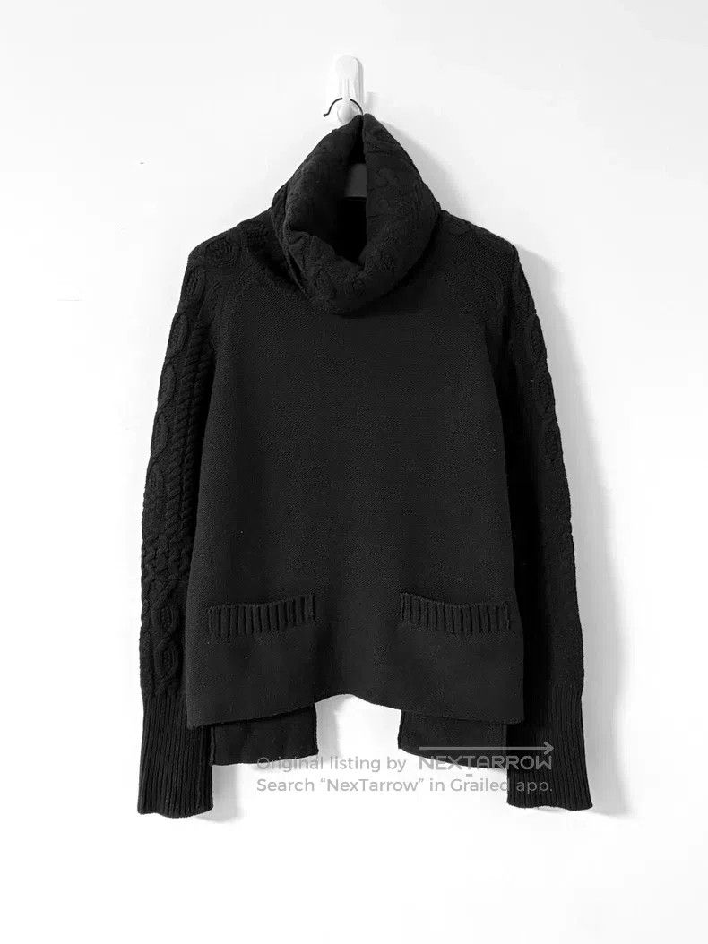 Yohji Yamamoto Yohji Yamamoto Deconstructing a cable patchwork sweater kn Size US M / EU 48-50 / 2 - 2 Thumbnail