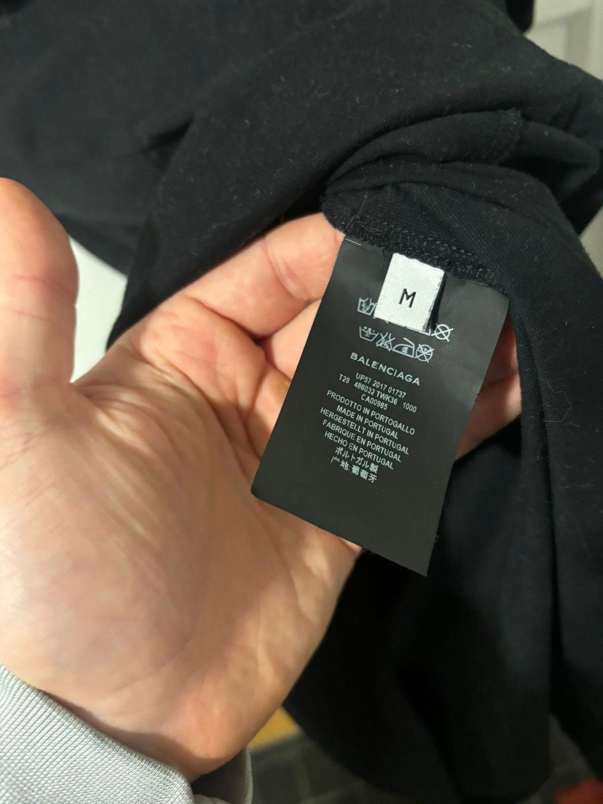 Balenciaga Small logo tee Size US XL / EU 56 / 4 - 6 Thumbnail