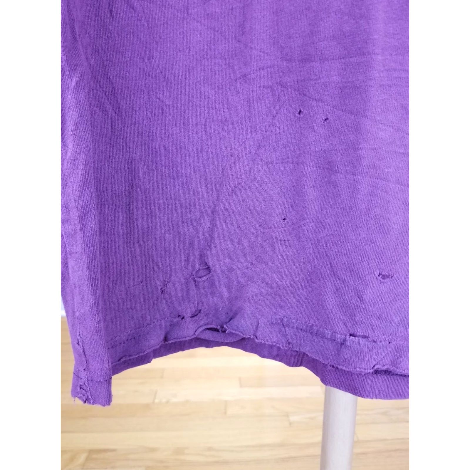 Dickies VINTAGE Y2K DICKIES T-SHIRT BURGUNDY SUN FADED ONE POCKET DISTRESSED TRASHED SZ MEDIUM MENS Size US M / EU 48-50 / 2 - 3 Thumbnail