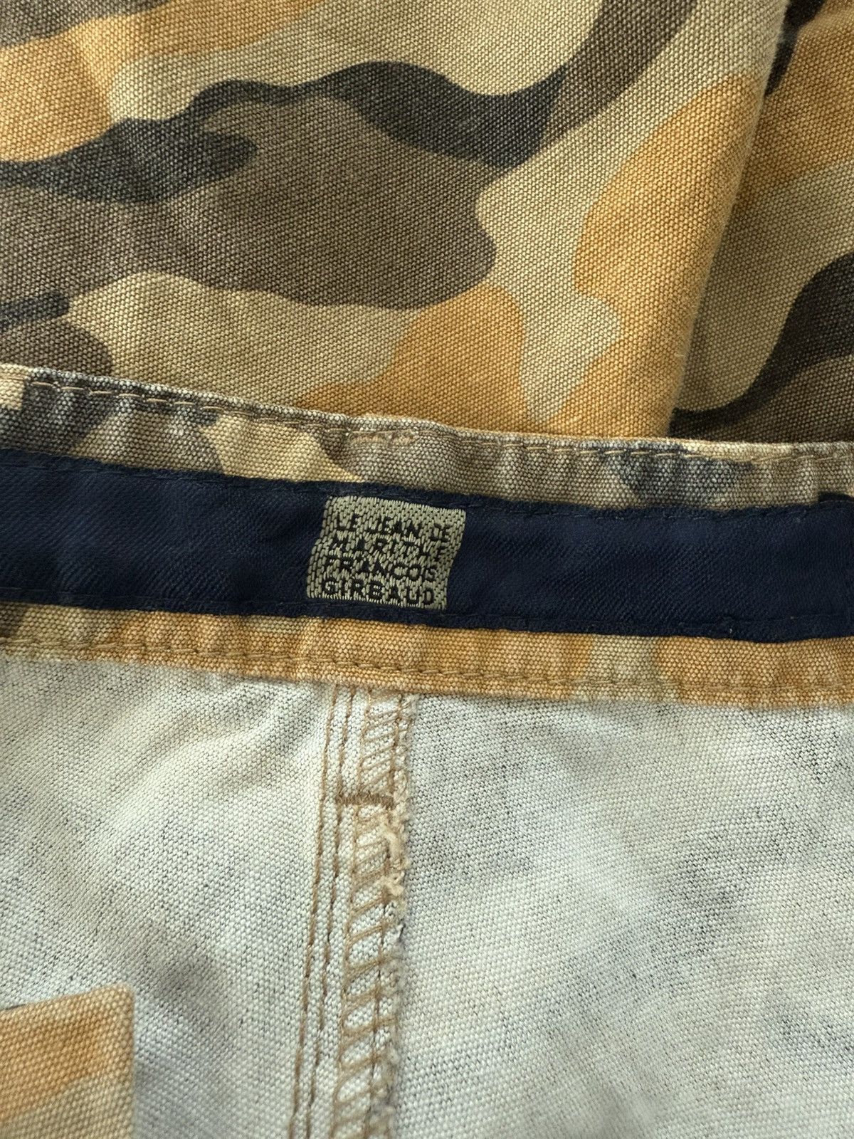Marithe + Francois Girbaud MFG CAMOUFLAGE SHORTS CARGO STYLE Size US 36 / EU 52 - 7 Thumbnail