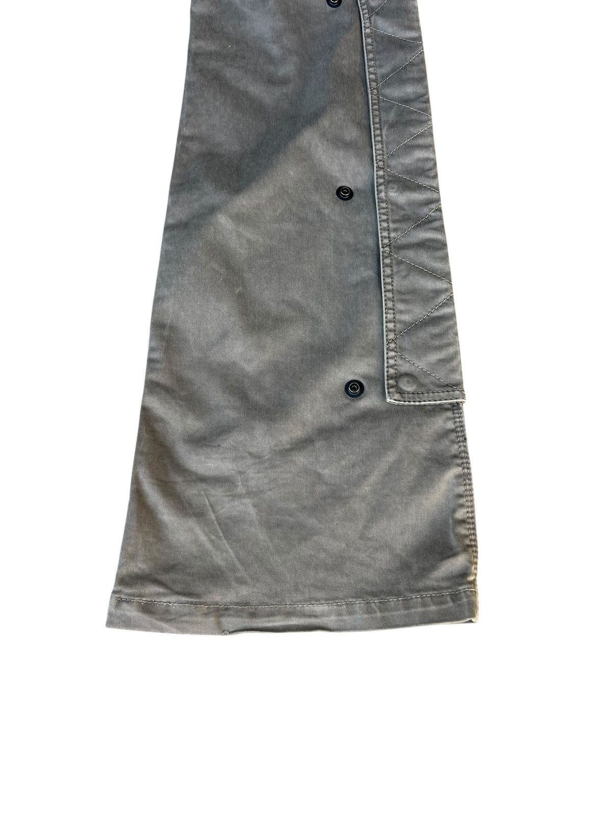 Tete Homme Tete Homme Gas Mask Cargo Stretch Trouser Flare Pant Size US 28 / EU 44 - 22 Thumbnail