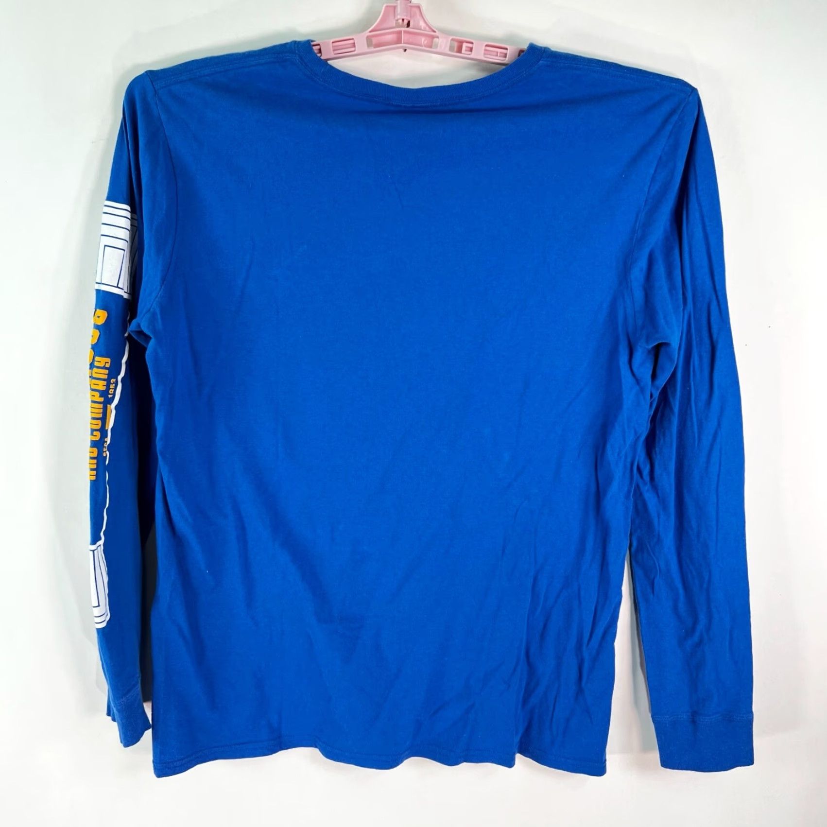 Levi's Levi's Mens T-Shirt SFCA Bear Logo Arm Hit Y2K Blue 100% Cotton Long Sleeve Crew Neck Size M Mens Size US M / EU 48-50 / 2 - 4 Thumbnail