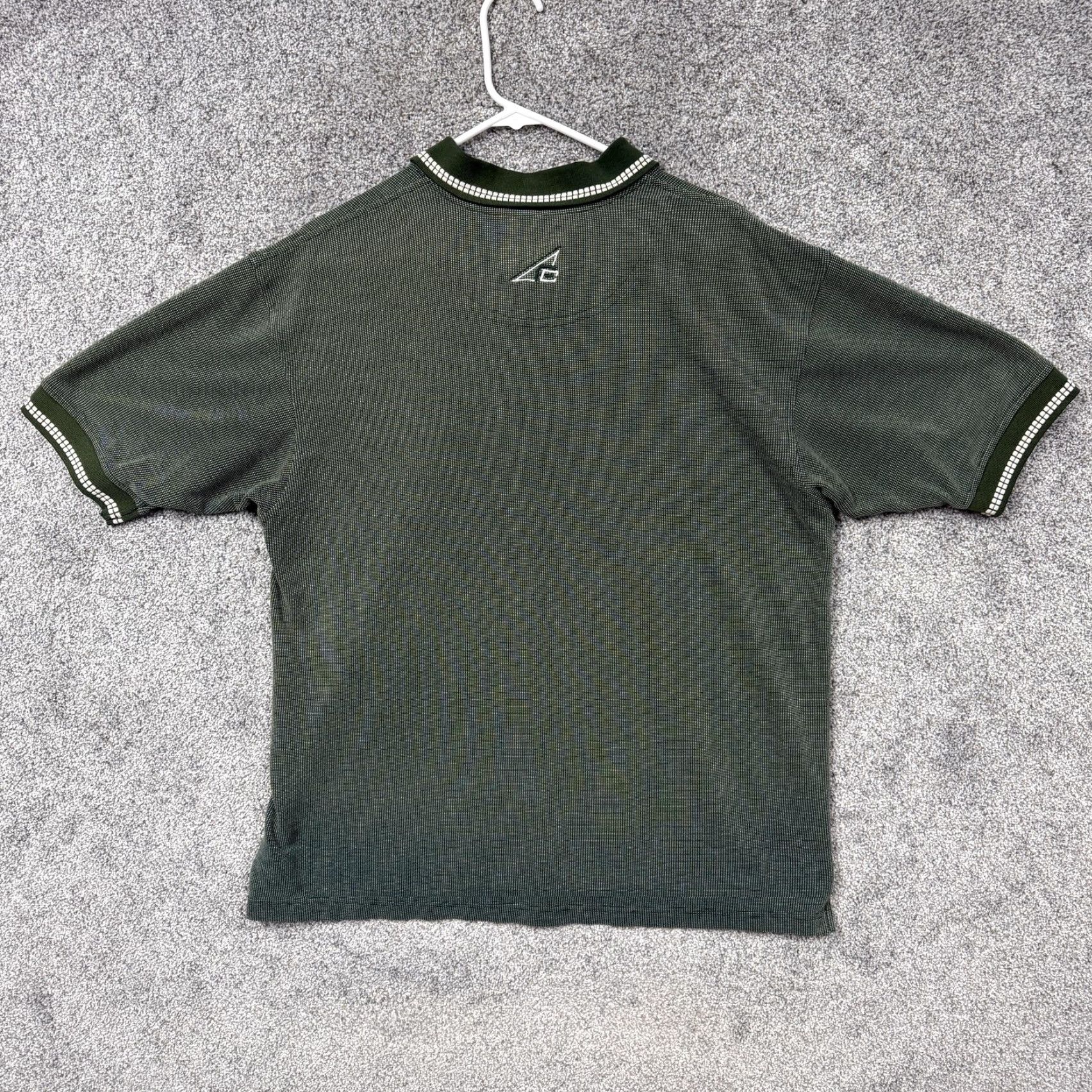Vintage American Team Sports Pro Celebrity Polo Shirt Mens L Green Polo Shirt Size US L / EU 52-54 / 3 - 6 Thumbnail