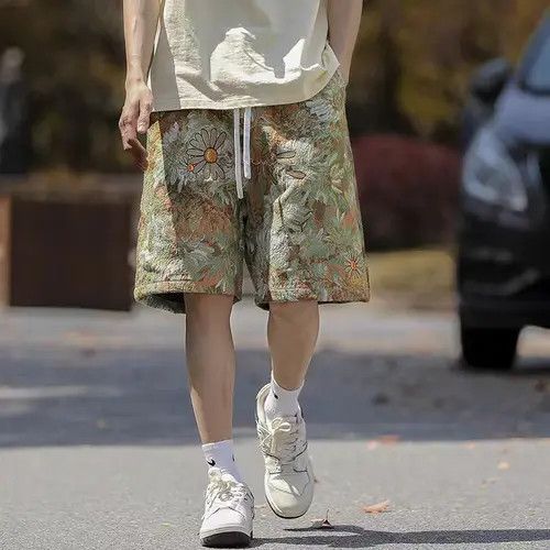 Japanese Brand Tomomi x Miori Colorful Niche Premium Beach Pants Size US 31 - 1 Thumbnail