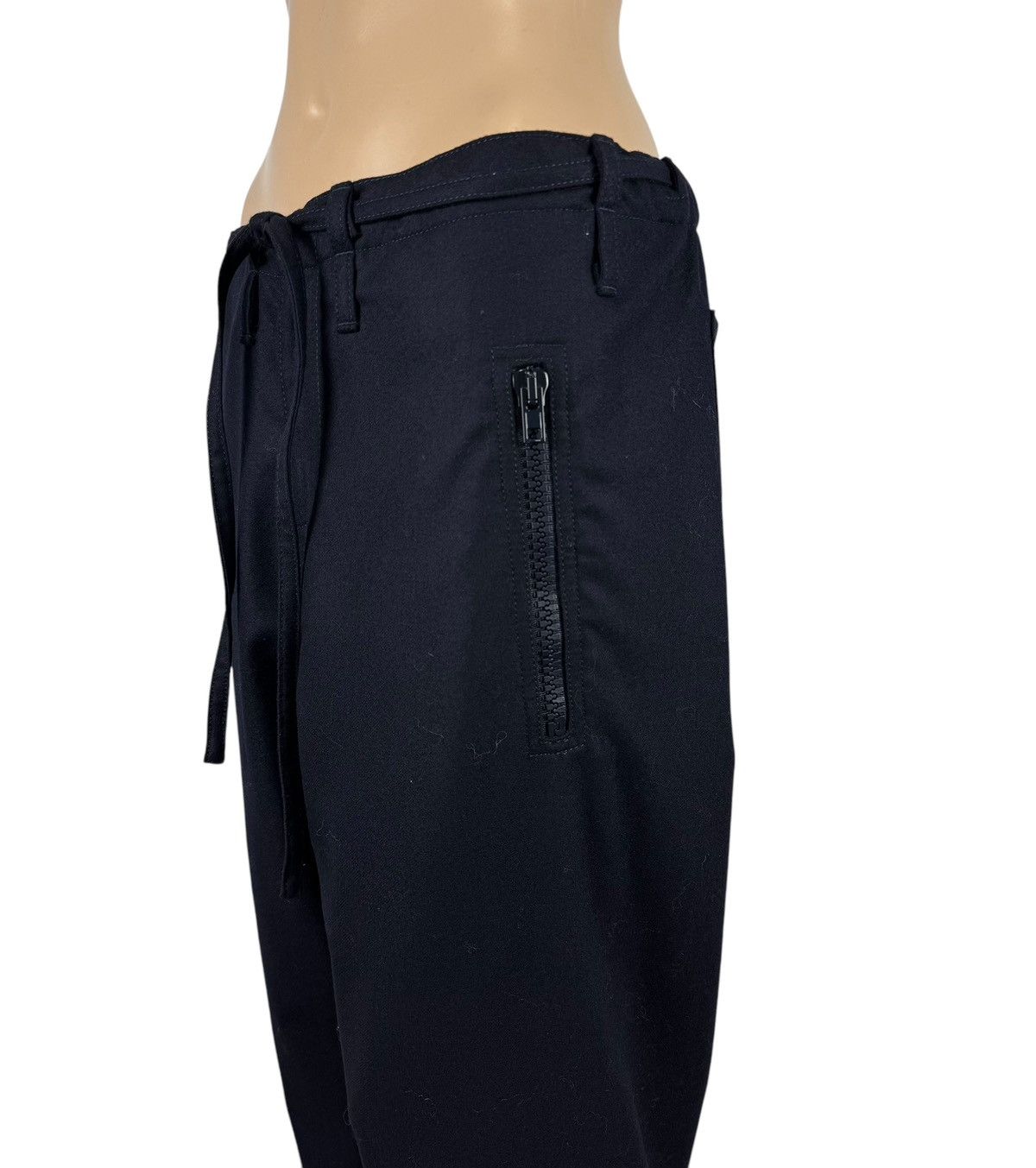 Joseph Joseph Lana Wool Trousers Navy Blue size 34 Size 25" / US 0 / IT 36 - 2 Thumbnail