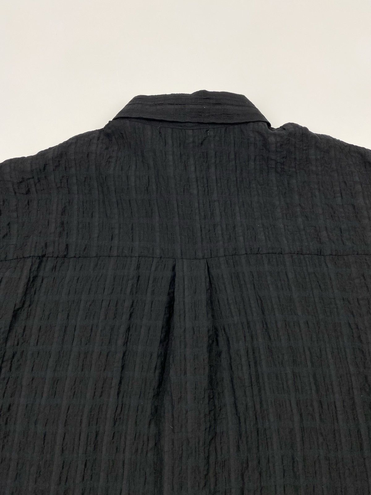 Other Realtakai No. 9205 Oversized Black Plaid Half Sleeve Shirt Size US M / EU 48-50 / 2 - 4 Thumbnail