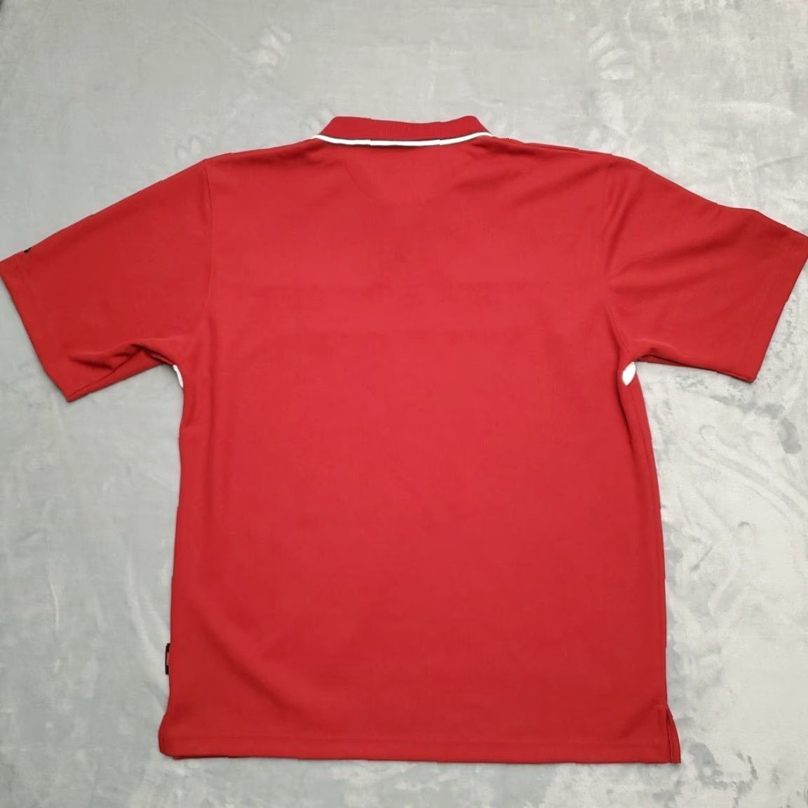 Nike VINTAGE Nike Polo Shirt Mens L Red Dri-FIT Team Short Sleeve Casual College Size US L / EU 52-54 / 3 - 7 Thumbnail