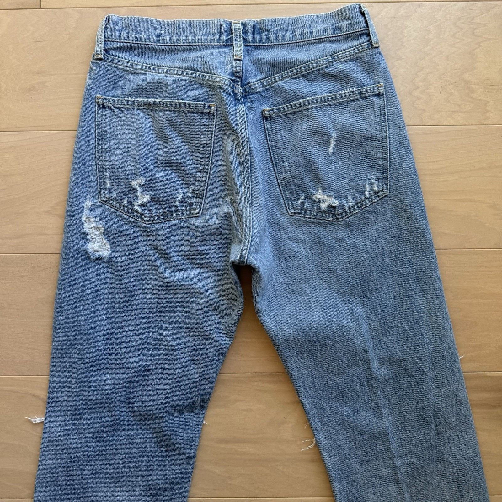 Agolde Agolde 90s Pinch Waist Jeans 30 Blue Medium Wash High Rise Size 30" / US 8 / IT 44 - 7 Thumbnail