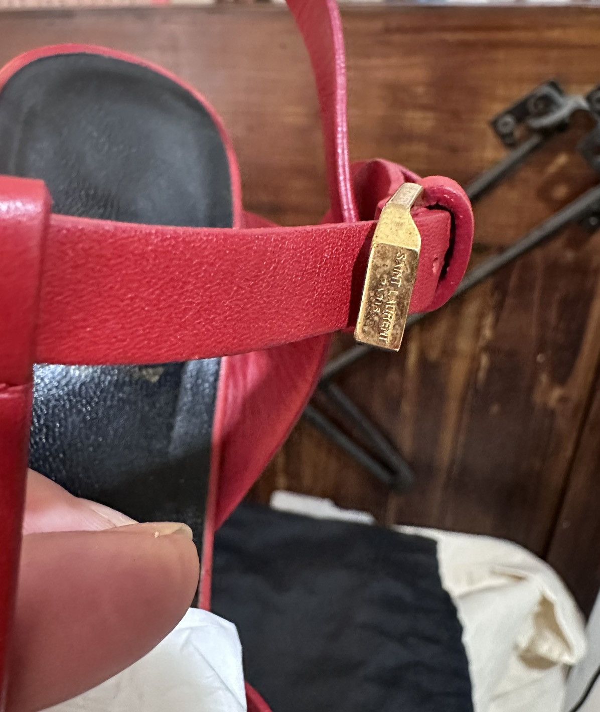 Saint Laurent Paris YSL TRIBUTE PUMPS / size 37/7 Size US 7 / IT 37 - 2 Thumbnail
