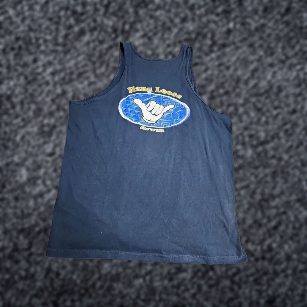 Vintage Vintage Alstyle Hawaii Surfer Tank Top Men's 2XL Blue Muscle Beach Summer Casual Swimwear Size US XXL / EU 58 / 5 - 1 Thumbnail
