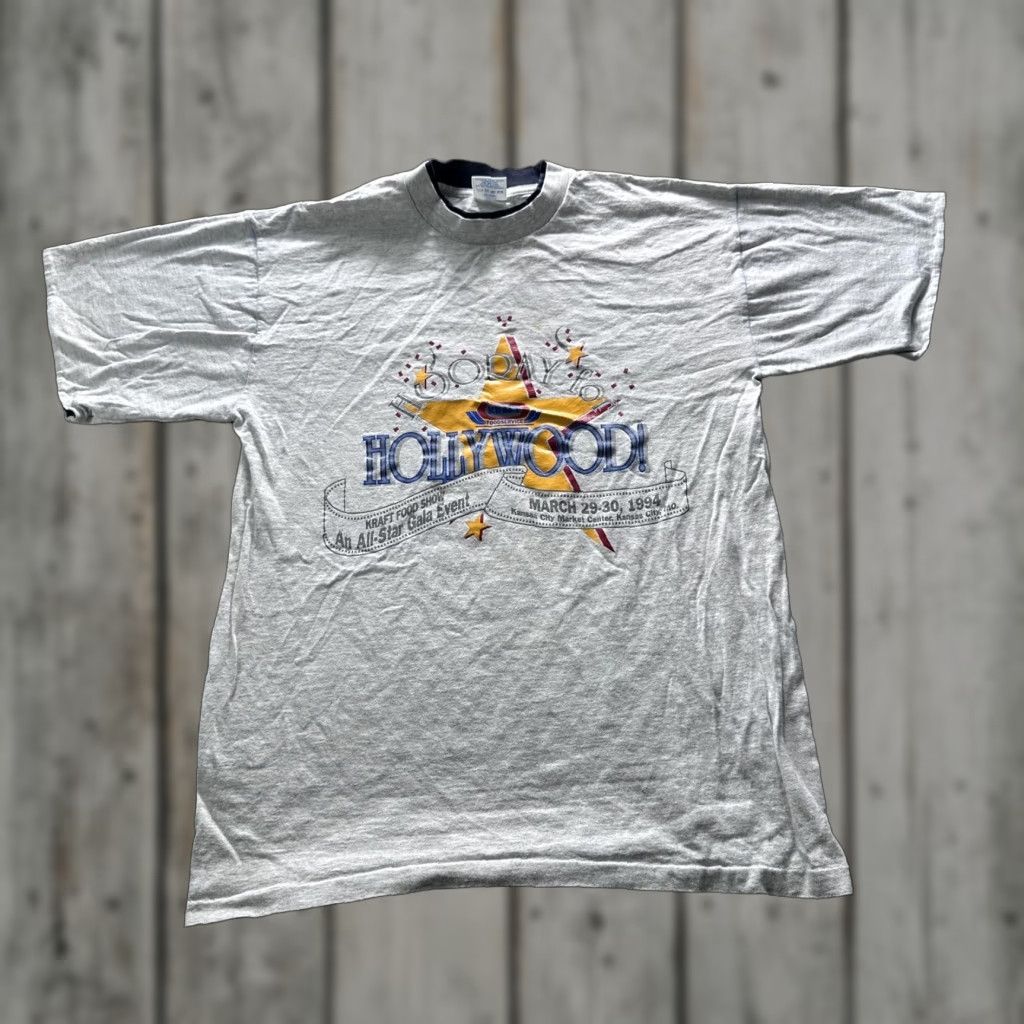 Vintage VINTAGE Kraft Foods Hollywood Shirt Mens Large Graphic Tee Size US L / EU 52-54 / 3 - 1 Thumbnail