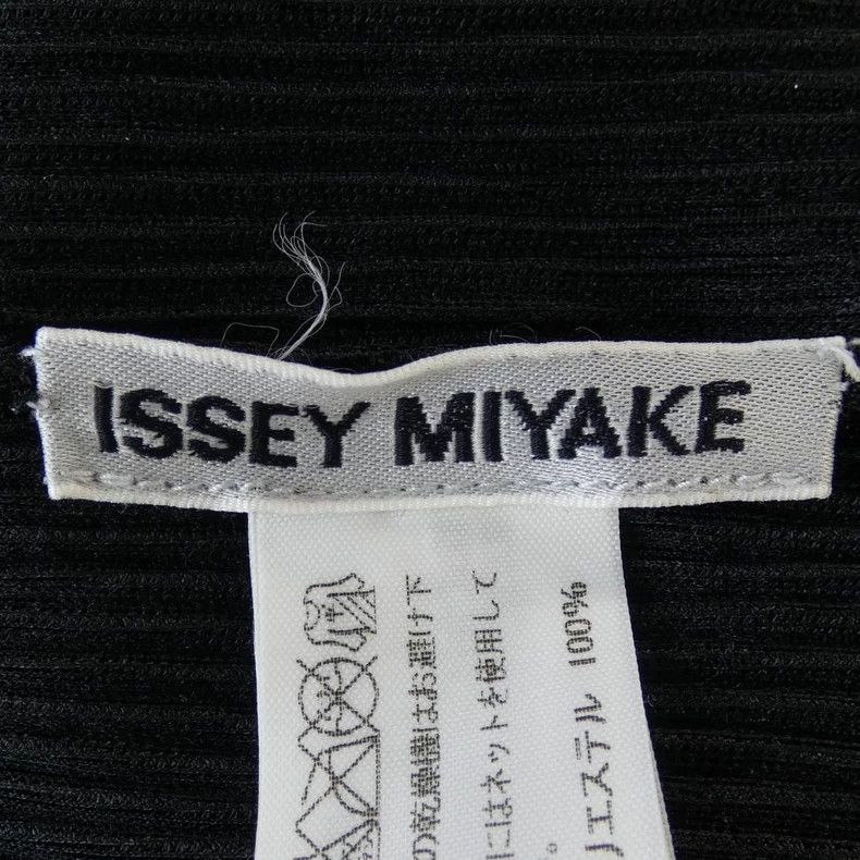 Issey Miyake Issey Miyake size:3 Black mainline pleated sleeveless top Size S / US 4 / IT 40 - 4 Thumbnail